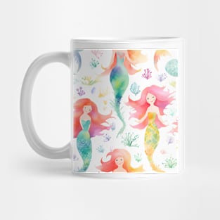 Mermaids Pattern 13 Mug